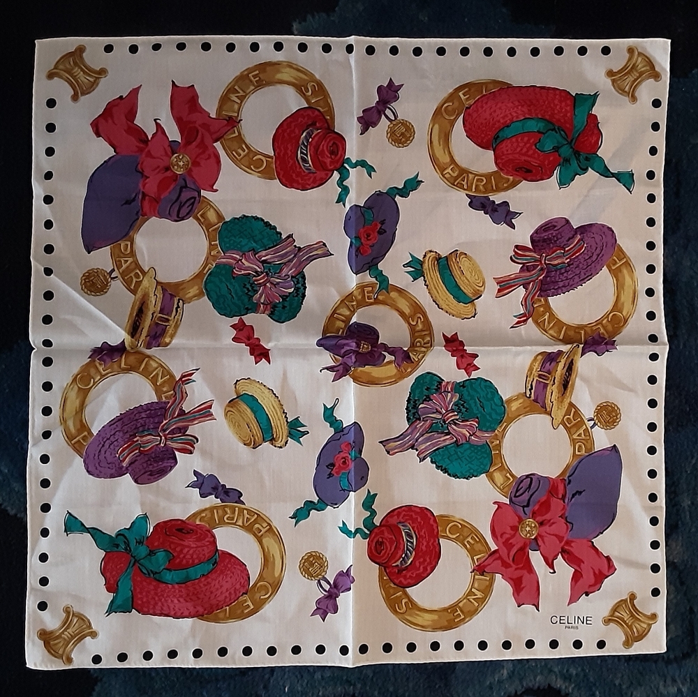 Celine Parisian Cotton Scarf
